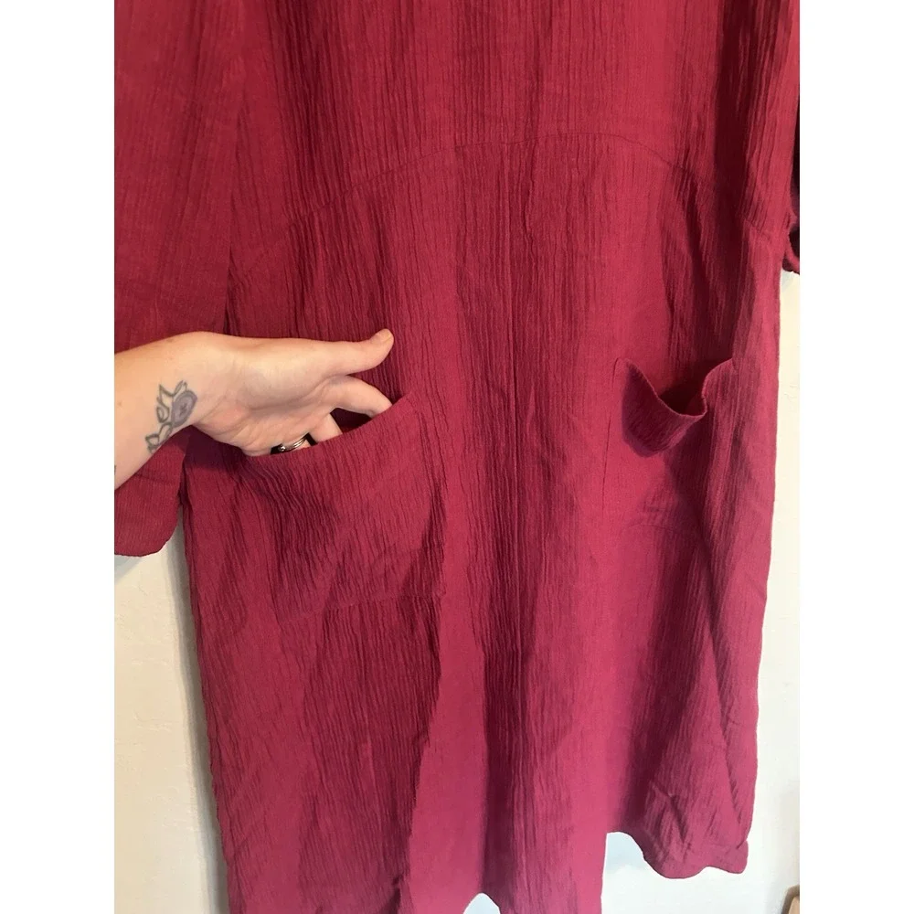 Soft Surroundings dark raspberry